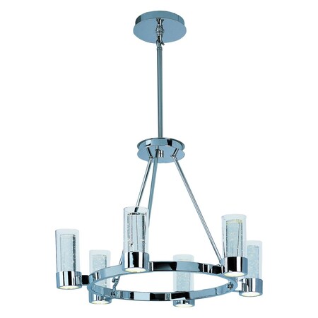 Maxim Sync 6-Light Led Chandelier 20907CLPC